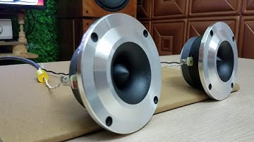 Test loa treble họng nhôm hoả tiễn model P8802, giá quá rẻ