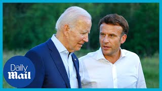 Were we supposed to hear this? Macron warns Joe Biden about Saudi oil