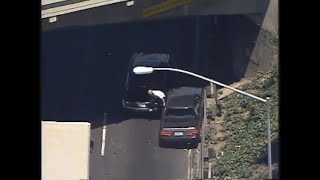 Police Chase In Los Angeles, California, April 29, 2002