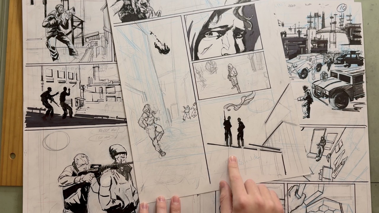 DRAWING COMICS | excerpts from the desk