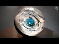 Resin art sphere, [ space in the sphere ], Epoxy resin. 3D RESIN Art. DIY