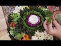 How To Make  An Elegant and Easy Vegetable Platter // Diana Veronica DIY