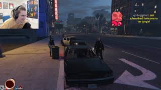 Dundee Gets Pulled Over With Xqc Gta 5 Rp Nopixel 3.0 Whippy Xqc