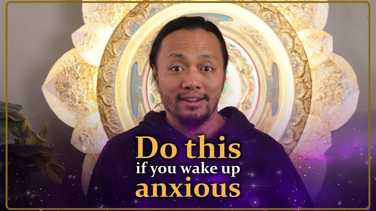 Do this if you wake up anxious - YouTube