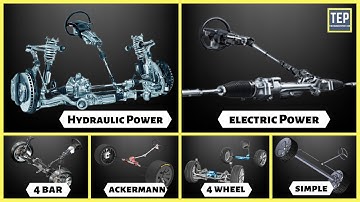 Every Steering System Explained | Power Steering, Four Bar, Ackermann, Four Wheel Steering
