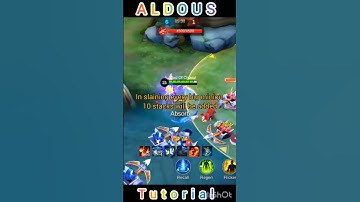 Aldous Tutorial.Full video on playlist#mobilelegendsmlbbshorts  #mobilelegends #aldousmidlane #mlbb