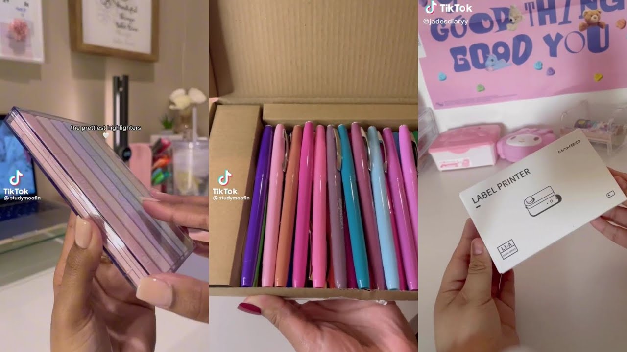 Amazon Cute Stationery finds for that ️Aesthetic ️ note taking 