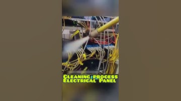 Electrical Panel.  Cleaning process