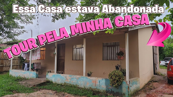 MORAMOS EM UMA CASA QUE ESTAVA ABANDONADA||TOUR 🏡