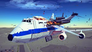 Airplane Midair Collisions and Emergency Landings #5 | Besiege