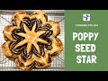 Gorgeous Poppy Seed Star - Gwiazda Drożdżowa Z Makiem