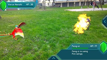 A.R. Warriors - Augmented Reality Game - Gameplay