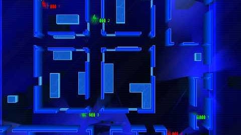 Frozen Synapse: Player 1 (green) vs AI (red) - SPExtermination