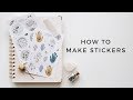 how i make stickers (all my tips, tricks, & tools!)