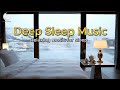 Snowy Mountain View &amp; Cozy Room – Soft Piano for Deep Sleep | Moon Melody
