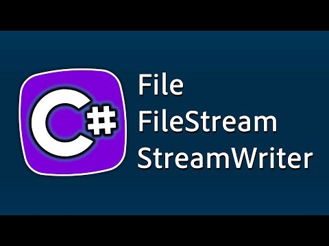 Уроки C# – File, FileStream, StreamWriter – работа с файлами, копирование, перемещение, запись – C#