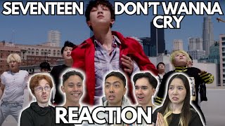 SEVENTEEN DON'T WANNA CRY MV + CHOREO REACTION!!