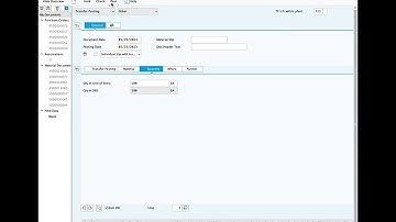 4.3 Creating a Stock Transfer in SAP MIGO TR Tutorial