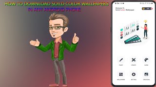 How To Download And Use Soild Colour Wallpapers screenshot 1