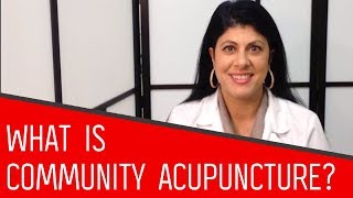 Why Community Acupuncture? Everybody's Doing IT!
