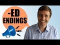 How to Pronounce -ED Words Correctly | Speak English