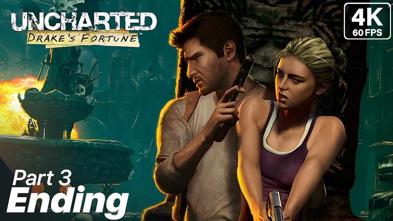 UNCHARTED: DRAKE'S FORTUNE REMASTERED Full Gameplay (PS5 4K 60FPS) No  Commentary 
