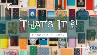 Hobonichi 2027… What happened?