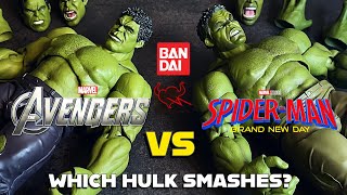 S.H. Figuarts Comparison AVENGERS ASSEMBLE V SPIDER-MAN BRAND NEW DAY! WHICH IS THE BETTER SHF? 