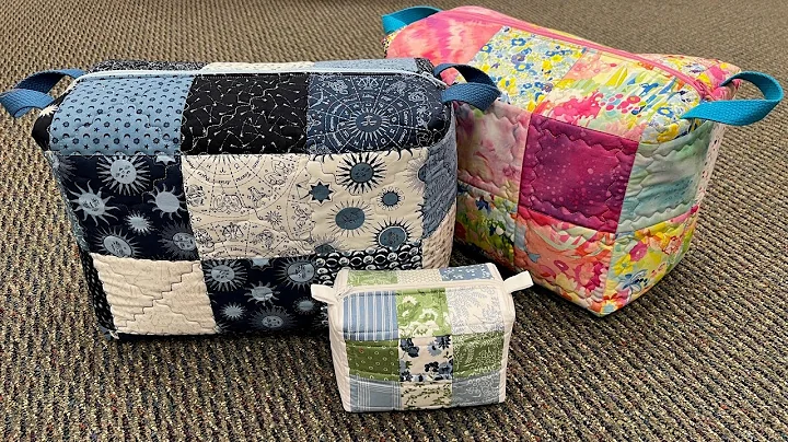 We SUPERSIZED the Nantucket Mini Charm bag! SIMPLE Step-by-Step Tutorial using your 5" Charm Packs!