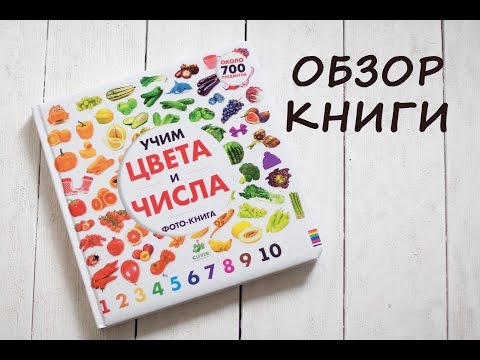 Развиваем детей: Учим цвета и числа. Фото книга. Clever. Обзор книги.