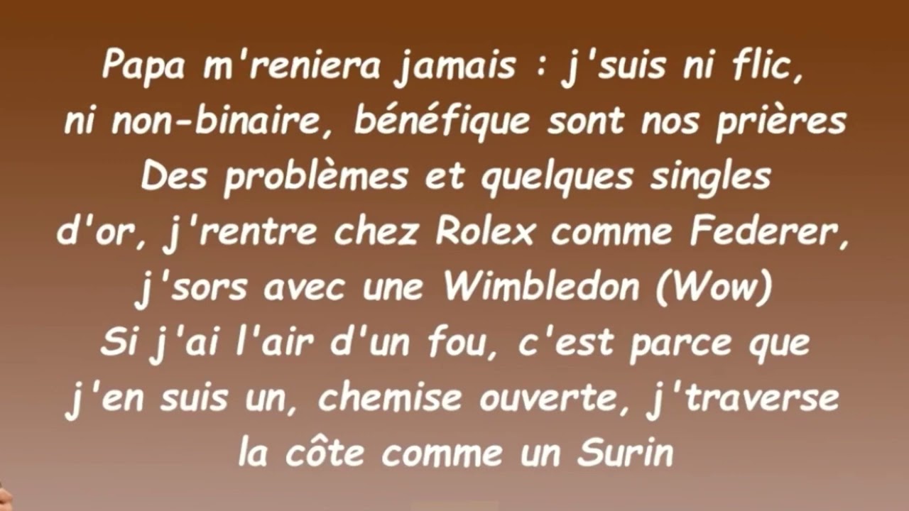 SCH feat. Dinos - Marginaux ( lyrics ) paroles.