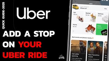 How to Add Multiple Stops in Uber (Android)?