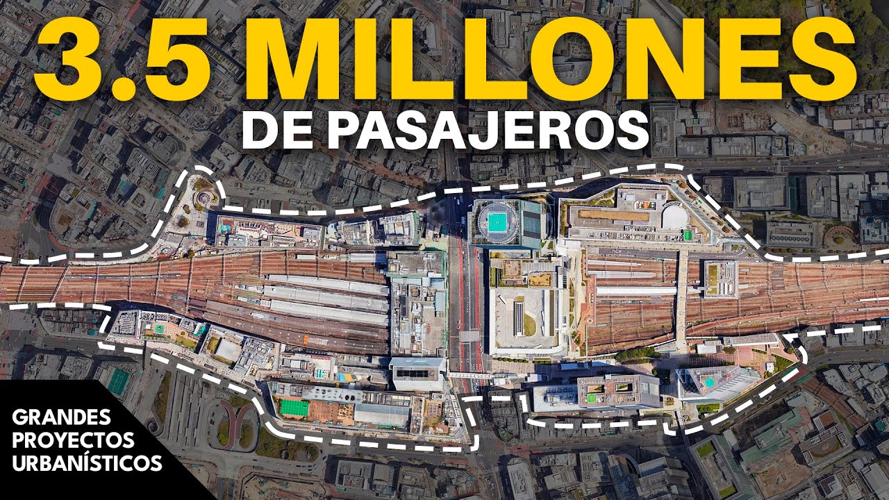 Así Es SHINJUKU,  La Estación MAS TRANSITADA del Mundo || Urbanópolis