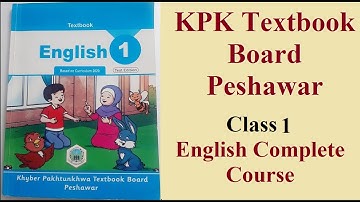 Class 1 English Unit 5 Part 1 Sharing is Caring KPK Textbook Board Peshawar