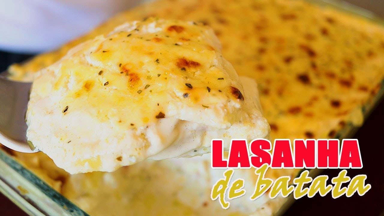 LASANHA DE BATATA I ALMOÇO FÁCIL, RÁPIDO E DELICIOSO I DIKA DA NAKA