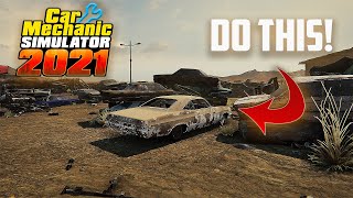 BEST Tips and Tricks For Early Game! - Car Mechanic Simulator 2021 screenshot 4