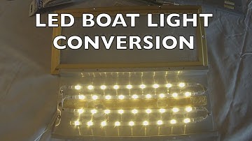 LED Cabin Light Installation On A Boat, The Simple Way