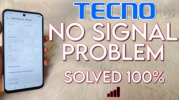 TECNO MOBILE NO SIGNAL PROBLEM SOLVED 100%