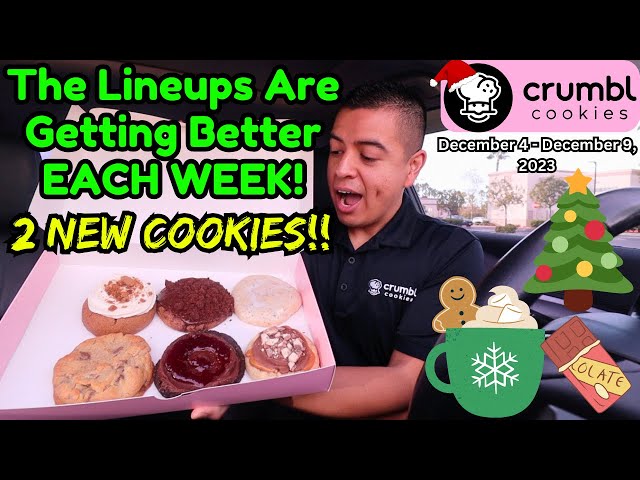 Crumbl Cookies on X: New Year's resolution of trying Crumbl's lineup every  week is going well so far. Will report back next week.   / X