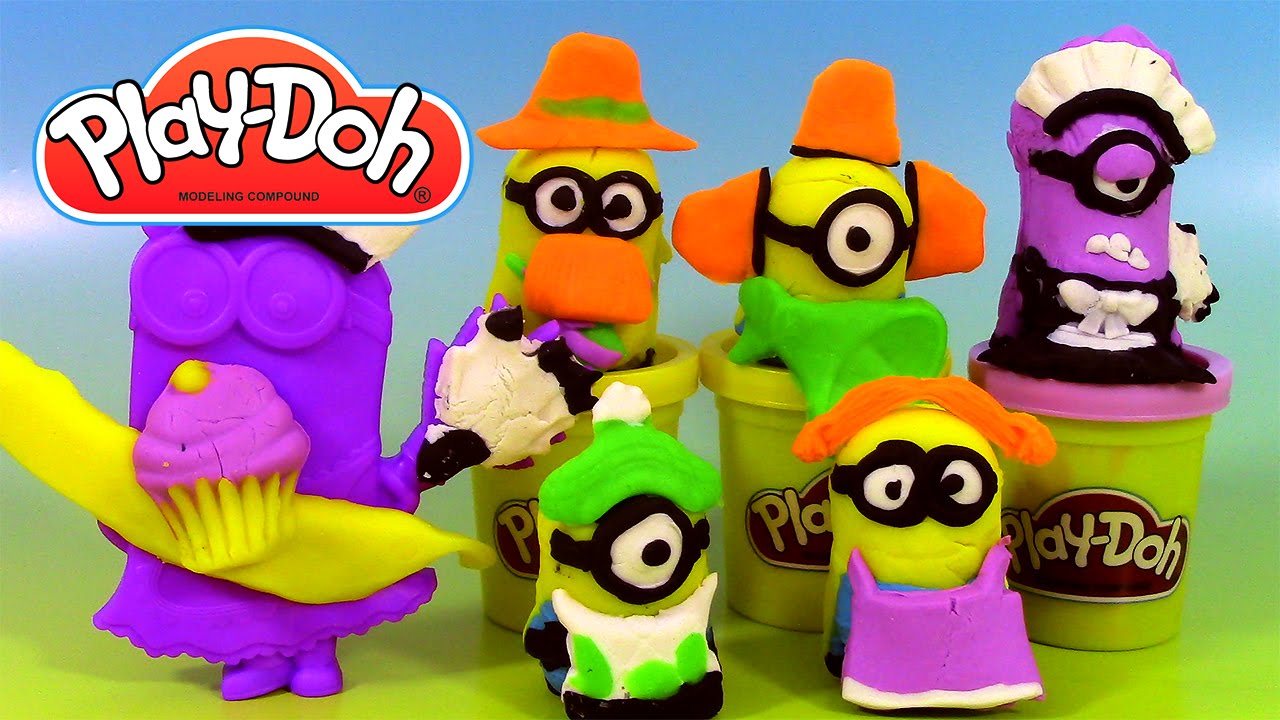 P?�te ?� modeler Minions Cr?�ations Chaotiques �?� Play Doh Minions Mayhem