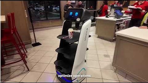 Keenon T10 Robot in Action at Chick-fil-A | Real-World Service Demo