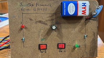 Class 12 Physics investigatory Project | Charging and discharging of capacitor