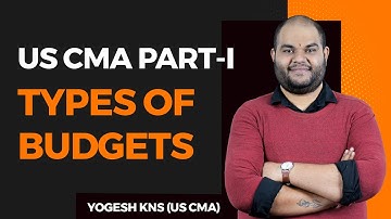 US CMA Part I I Planning & Budgeting I Types of Budget