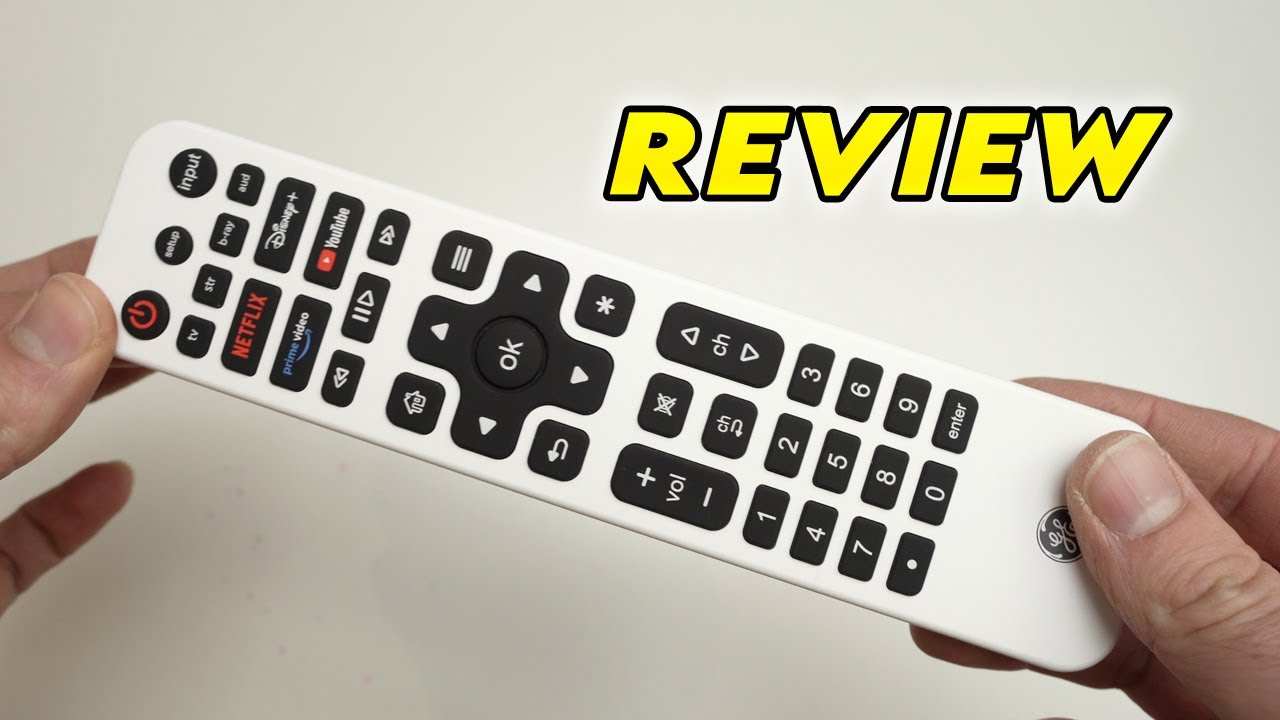 Review of the GE Rechargeable TV Remote Control Review of the GE Rechargeable TV Remote Control