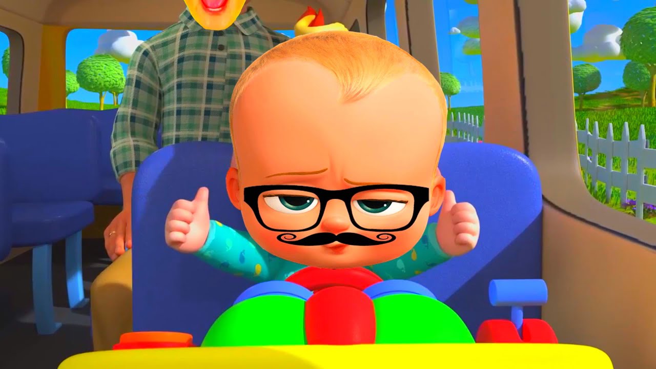 Parody of Wheels on the Bus + More Nursery Rhymes & Kids Songs YouTube