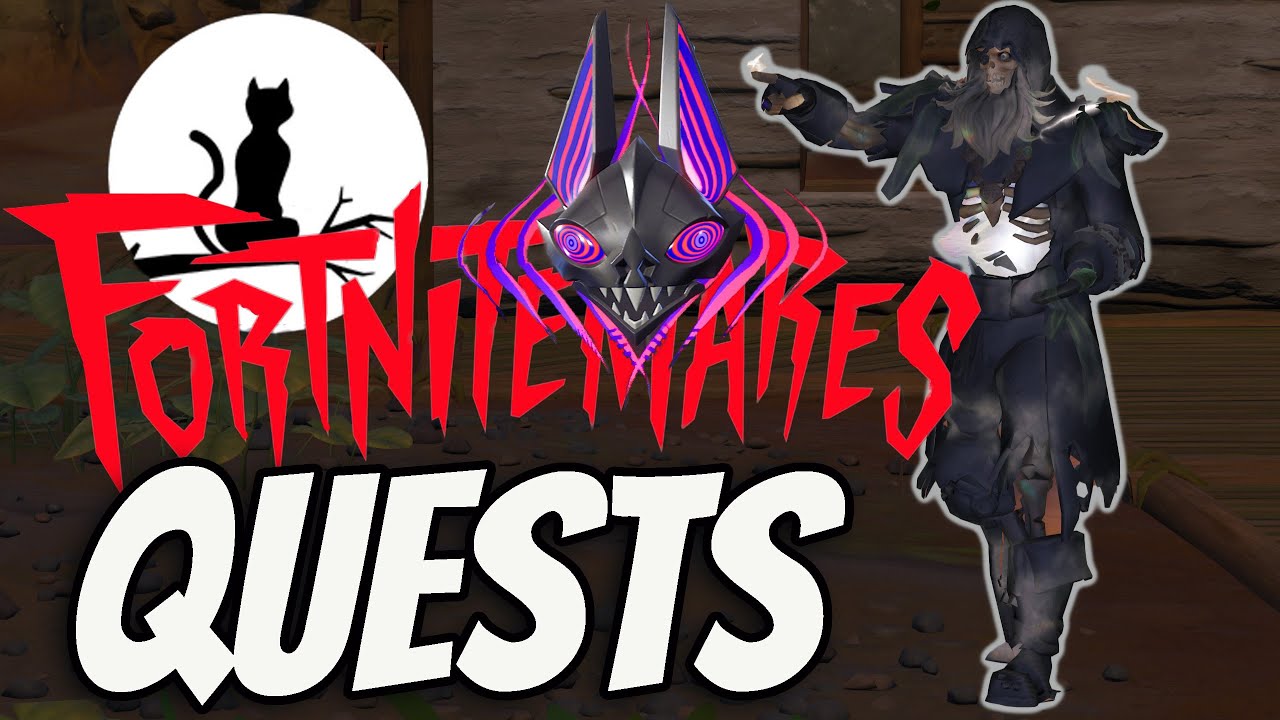 How To Do The Fortnitemares Quests For A FREE Reactive Backbling!