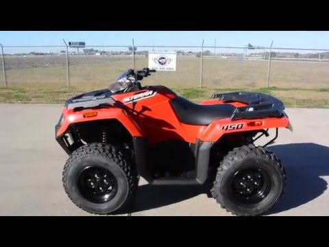 $6,199:--2016-arctic-cat-alterra-450-4x4-red-overview-and-review