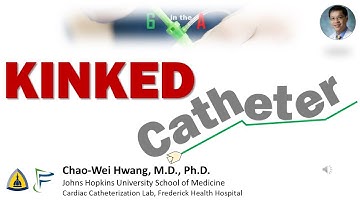 Knikken van de coronaire katheter