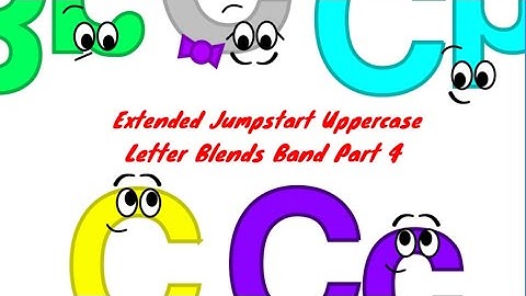 Extended Jumpstart Uppercase Letter Blands Band Part 4