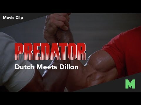 Dutch and Dillon Meet | Predator (1987) (Movie Clip HD)